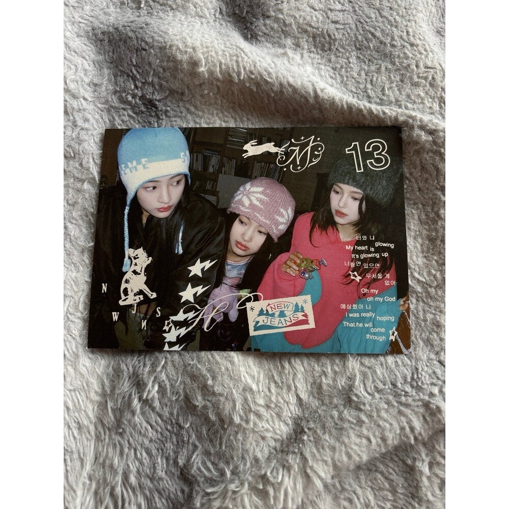 NewJeans‎ OMG Album Message Card Official HYBE Postcard